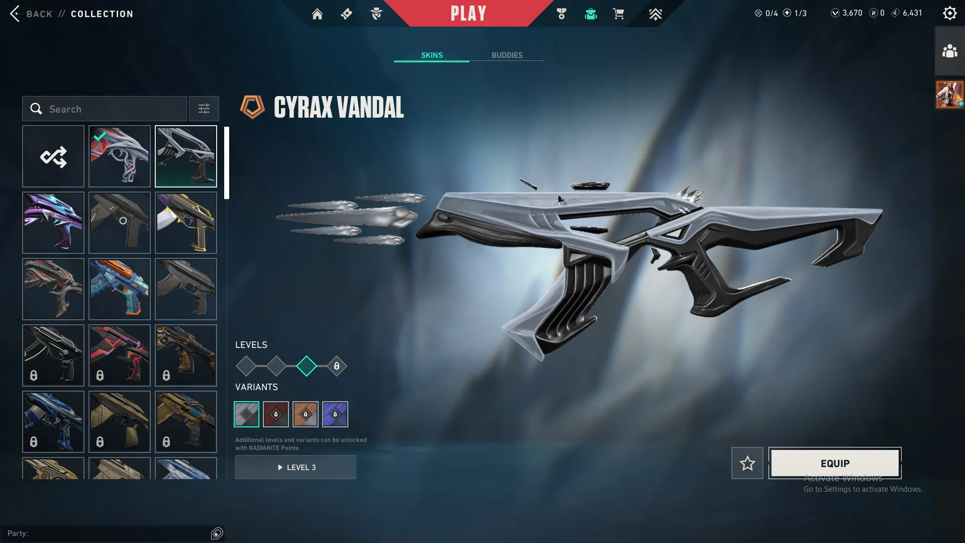 🌐 EU/TURK 👻 Stacked Account 🦄 Lifetime Warranty🔫 44 Skins 🪙 55,325 VP Spent 👽 Reaver Bandit 🔥 Primordium Vandal + Phantom 🪓 Xenohunter Knife 💐 VCTxNRG 2025 Classic 🥇 Gold 3 Rank ⚡ Instant Delivery ✅ Full Access  🌠  Read Description